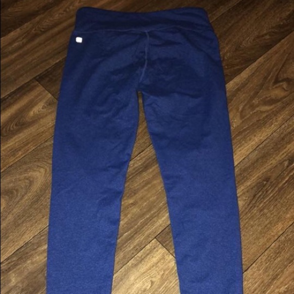 Blue long leggings